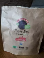 Mängden socker i poivre noir en grains bio