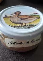 Mängden socker i Rillettes de Canard