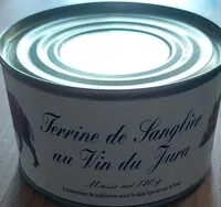 Mängden socker i Terrine de sanglier au vin du Jura