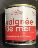 Mängden socker i Araignée de mer