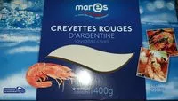 Mängden socker i Crevettes rouges d Argentine