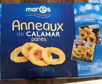 Mängden socker i Anneaux de calamar panés