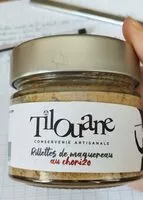 Mängden socker i Rillettes de maquereau au chorizo