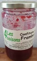 Mängden socker i Confiture extra framboises