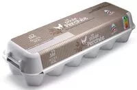 Mängden socker i 12 œufs La poule perchée