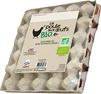 Mängden socker i 20 œufs La poule aux œufs bio