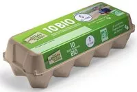 Mängden socker i 10 œufs bio Is'Here de poules élevées en plein air issus de l'agriculture biologique