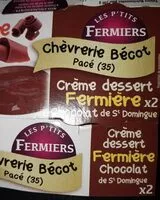 Mängden socker i Crème dessert fermière Chocolat saint Domingue