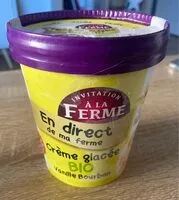 Mängden socker i Glace vanille bio pot