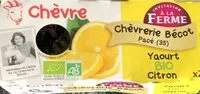 Mängden socker i yaourt bio citron x2