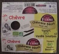 Mängden socker i Yaourt bio vanille bourbon