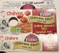 Mängden socker i Crème dessert bio caramel salé