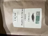 Mängden socker i Poudre de Cacao crues