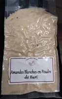 Mängden socker i Amande blanches en poudre de Bari
