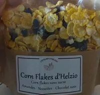 Mängden socker i Corn flakes d'Helzio