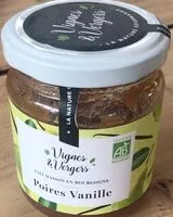 Mängden socker i Confiture Poires Vanille