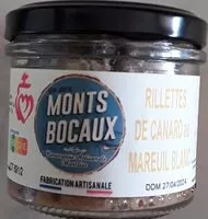 Mängden socker i Rillettes de canard au mareuil blanc