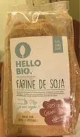 Mängden socker i Farine de soja