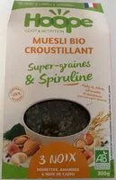 Mängden socker i Muesli croustillant super-graines & spiruline 3 Noix