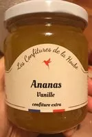Mängden socker i Confiture Ananas vanille