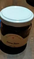 Mängden socker i Confiture de cerises noires