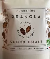 Mängden socker i Granola choco boost bio
