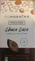 Mängden socker i Porridge choco coco