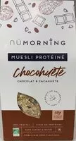 Mängden socker i Muesli protéiné