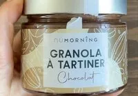 Mängden socker i Granola a tartiner au chocolat