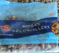 Mängden socker i Moules décoquillées