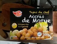 Mängden socker i Accras de morue