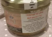 Mängden socker i Terrine de lapin aux noisettes