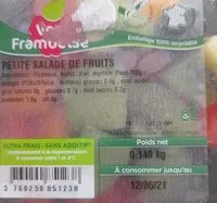 Mängden socker i Petite salade de fruits