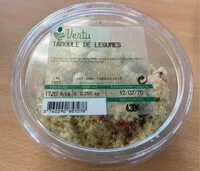 Mängden socker i Taboulé de légumes