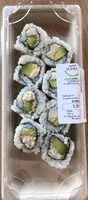 Mängden socker i sushi tartar surimi