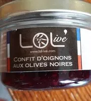 Mängden socker i Confit d oignons aux olives noires