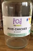 Mängden socker i pois chiches au naturel