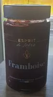 Mängden socker i Framboise préparation artisanale