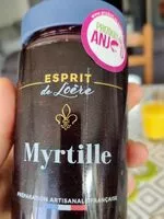 Mängden socker i Confiture de myrtille