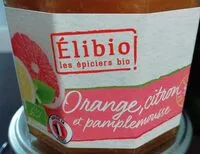 Mängden socker i Orange, citron et pamplemousse