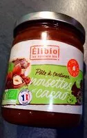 Mängden socker i Pâte à tartiner noisettes et cacao