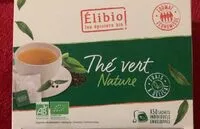 Mängden socker i Thé vert nature