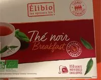 Mängden socker i Thé noir breakfast