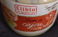 Mängden socker i Purée de cajou 100%