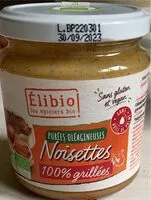 Mängden socker i Purées oléagineuse noisettes