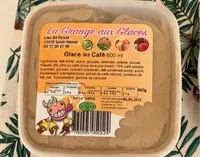 Mängden socker i Glace au café