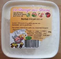 Mängden socker i Sorbet Citron