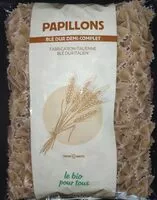 Mängden socker i Pâtes Blé Dur Demi-Complet