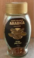 Mängden socker i Café soluble Arabica