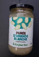 Mängden socker i Purée ďamande blanche